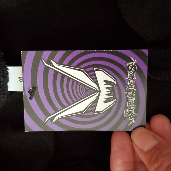 *NWT* Vampire Freaks Black SpiderWeb Leggings - Picture 14 of 16